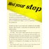 Mind your step